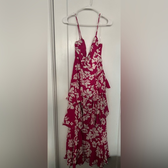 HELLO MOLLY STARGAZING GIRL MAXI DRESS PINK - Picture 6 of 7
